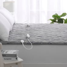 Quilted Bamboo-Blend Electric Blanket